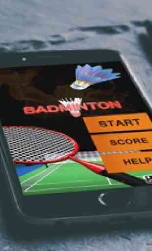 Jeu de sport de badminton 3D 1