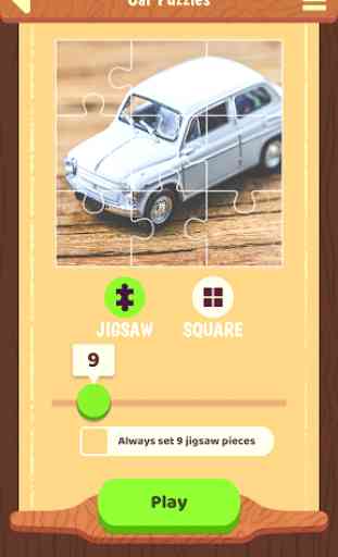 Jeux de puzzle voiture 3
