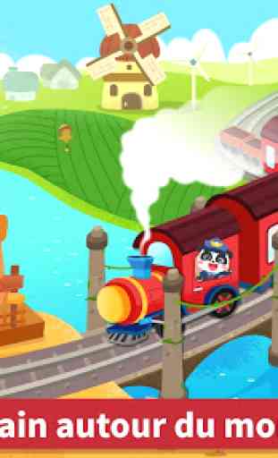 Le train de Bébé Panda 1