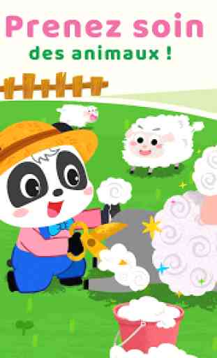 Les animaux de la ferme de Bébé Panda 1