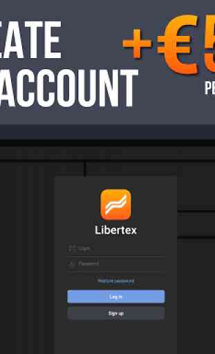 Libertex HD: Online Trading Terminal for Tablet 2