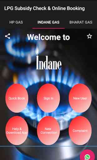 LPG Subsidy Check & Online HP, Indane Gas Booking 3