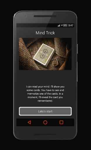 Mind Reader - Tour de magie des cartes 2