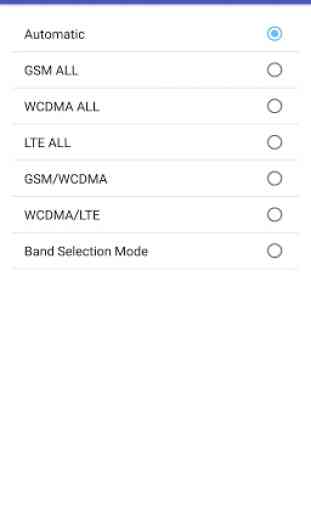 Mode réseau Samsung (Network Mode Samsung) 1