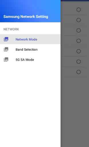 Mode réseau Samsung (Network Mode Samsung) 2