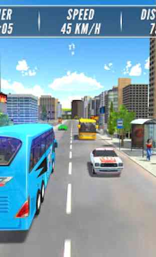 moderne autobus conduire simulateur 2