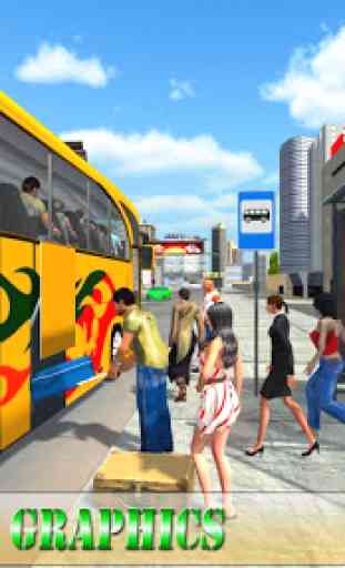moderne autobus conduire simulateur 3