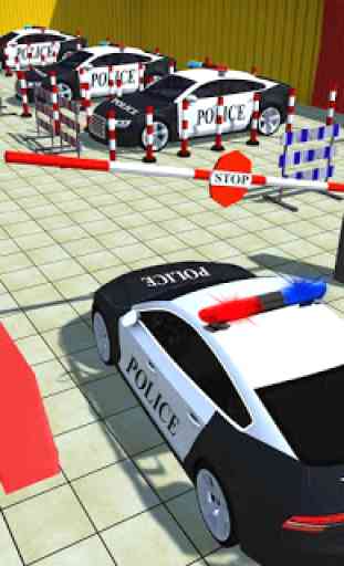 Multistory Police Car Parking Mania 3D 3