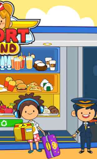 My Pretend Airport - Kids Travel Town Games 3