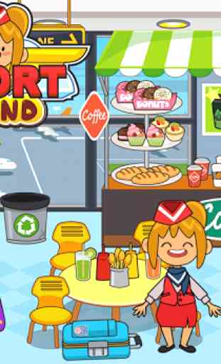 My Pretend Airport - Kids Travel Town Games 4