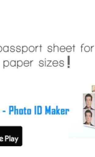 Passport Photo Editor - Photo ID Maker 3