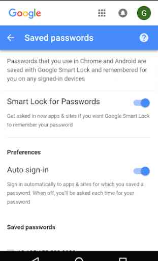 Password Manager for Google Account 3