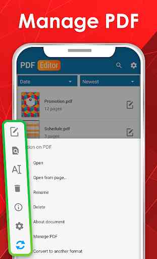 PDF Editor - Signer PDF Créer PDF Modifier PDF 4