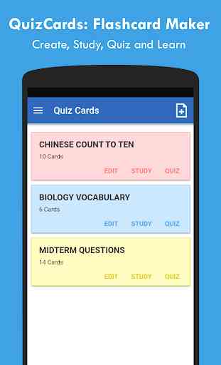 QuizCards: Flashcard Maker for Study and Quiz 1