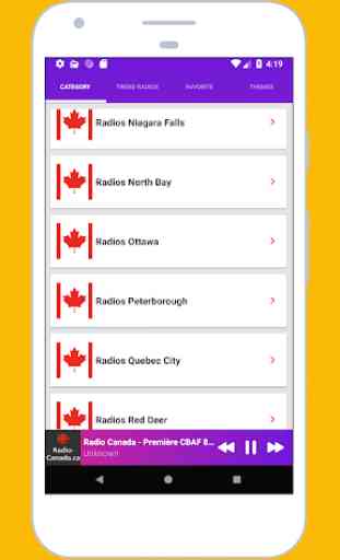 Radio Canada en Direct: Radio FM Canada Player App 2