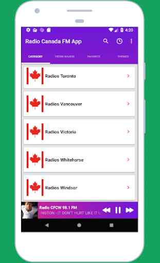 Radio Canada en Direct: Radio FM Canada Player App 3
