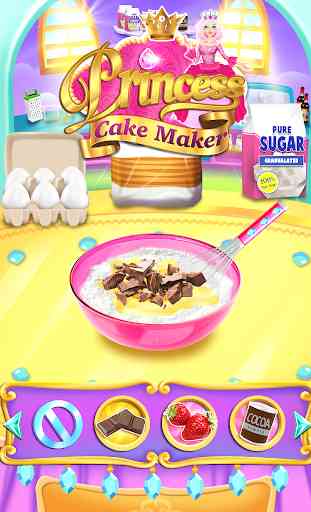 Rainbow Princess Cake Maker - Kids Cooking Games 4