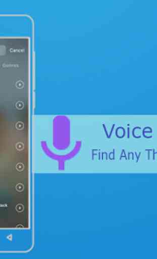 Recherche vocale rapide - Speak and Search 1