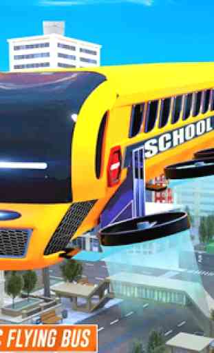 robot autobus scolaire volant jeux de robot héros 4