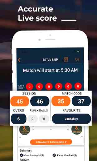 Score Bazaar - Cricket Live Line Score 1