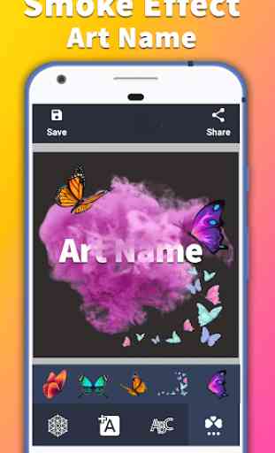 Smoke Effect Art Name - Art Name Maker 4