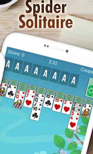 Solitaire, Freecell et Spider Solitaire 2