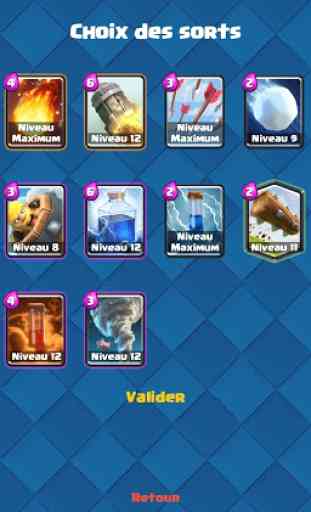 Spell Comparator Clash Royale 2