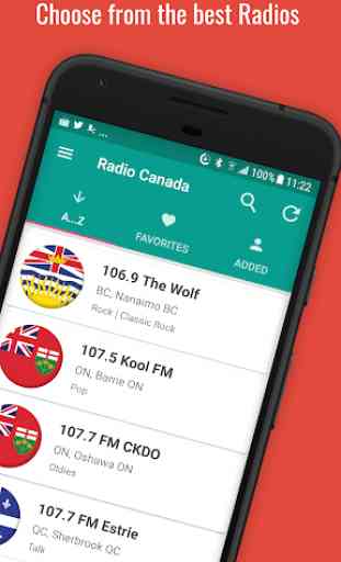 Stations de radio du Canada 1