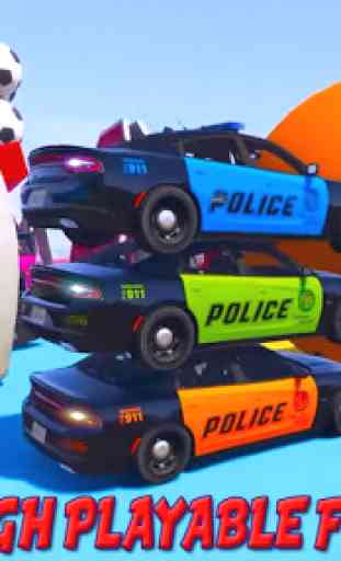 Superhero Police Chase :Furious Cop Car 2