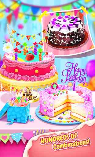 Sweet Birthday Cake Maker 2