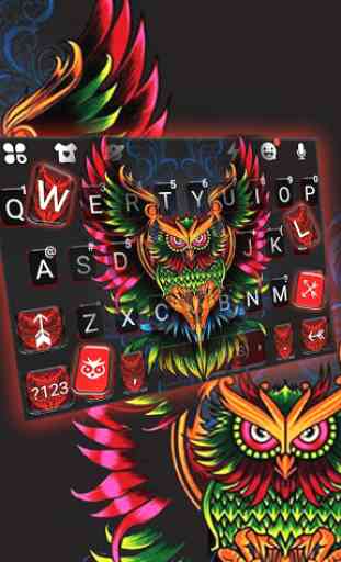 Thème de clavier Devil Owl 2