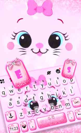 Thème de clavier Kitty Smile 2