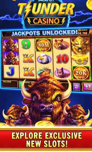 Thunder Jackpot Slots Casino - Free Slot Games 1