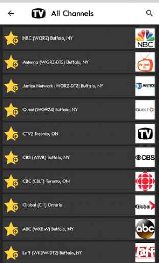 TV Canada Guide de Liste de Télévision 2