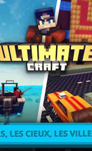 Ultimate Craft: Bâtis & Conçoit dans cube worlds 1