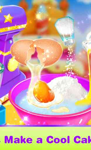 Unicorn Cake Pop Maker–Sweet Fashion Baking Games 2