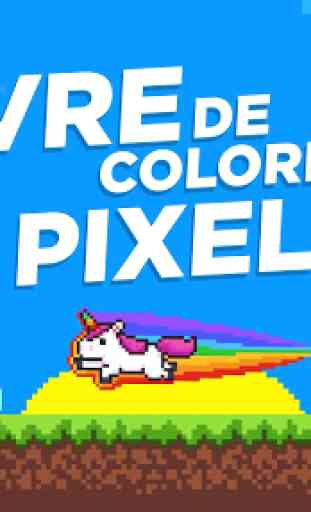 UNICORN Livre de coloriage: Coloriage de Pixel Art 4