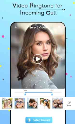 Video Ringtone for Incoming Call: Video Caller ID 2