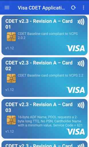 Visa Mobile CDET 1