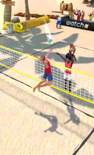 Volleyball de plage 3D 1