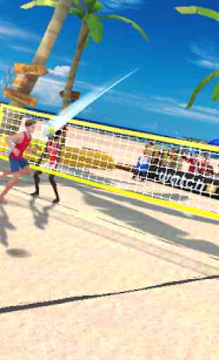 Volleyball de plage 3D 3