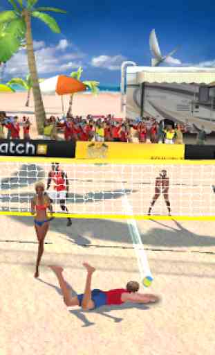 Volleyball de plage 3D 4