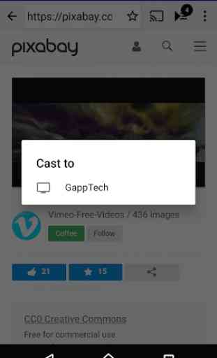 Web Video Cast Chromecast 4