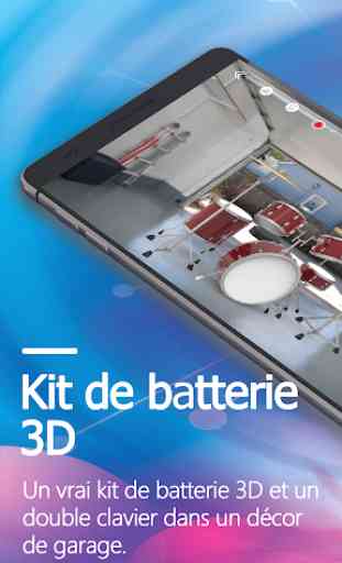 X Drum - 3D & AR - Batterie X 1