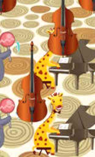 Jeux de musique pour les tout petits et les enfants : découvrir des instruments de musique et les sons ! jeux pour les tout-petits GRATUIT 4