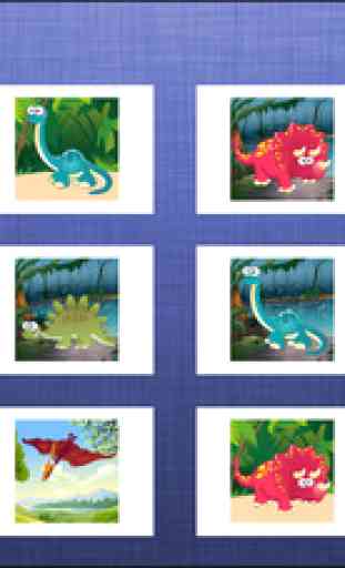 Les dinosaures HD Gratuit Lite - la scolarité des Enfants Puzzle Jeux de Puzzle pour les petits garçons et les filles âgés de 3 ans + 2