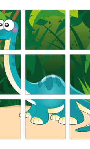 Les dinosaures HD Gratuit Lite - la scolarité des Enfants Puzzle Jeux de Puzzle pour les petits garçons et les filles âgés de 3 ans + 3