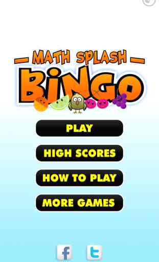 Math Bingo Splash: Numbers Académie de Fun Jeux et exercices pour le 1er, 2ème, 3ème, 4ème et 5ème année - élémentaire et primaire School Math 2