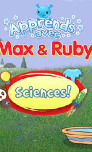 Max et Ruby ! Jeux éducatifs en sciences pour enfants en Maternelle et CP 1