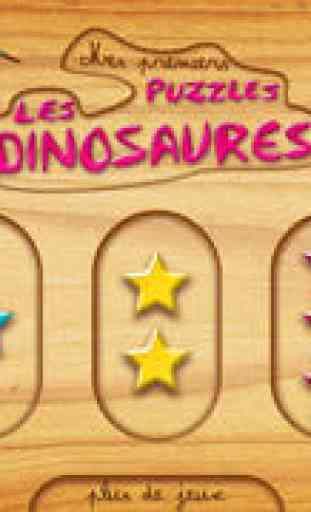 Mes Premiers Puzzles en Bois : les Dinosaures - Un jeu gratuit de Puzzle pour Enfants pour Apprendre l'Alphabet 4